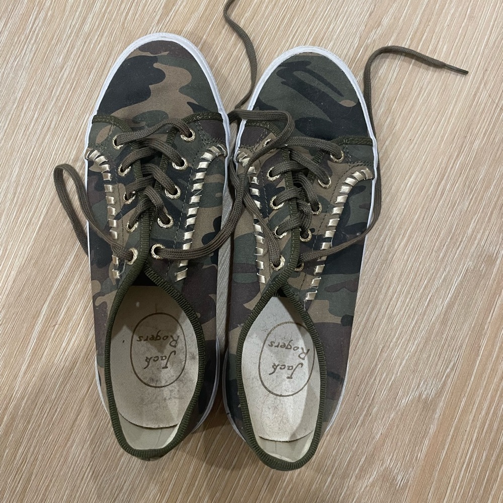 Jack Rogers Camo Sneakers